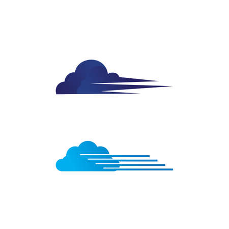 Cloud servers data logo and symbols iconsのイラスト素材