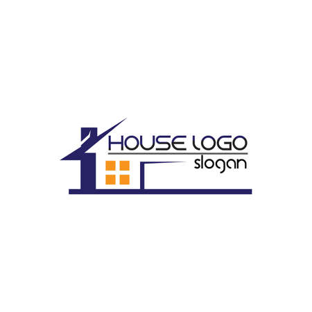 Real estate and home buildings logo icons templateのイラスト素材
