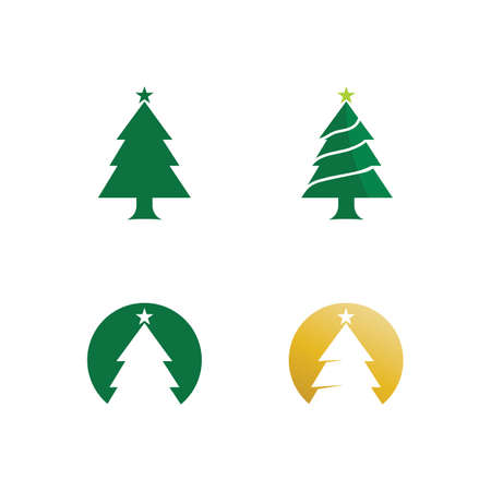 merry christmas vector iconのイラスト素材