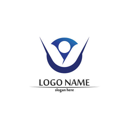 Business Finance Logo template vector icon designのイラスト素材