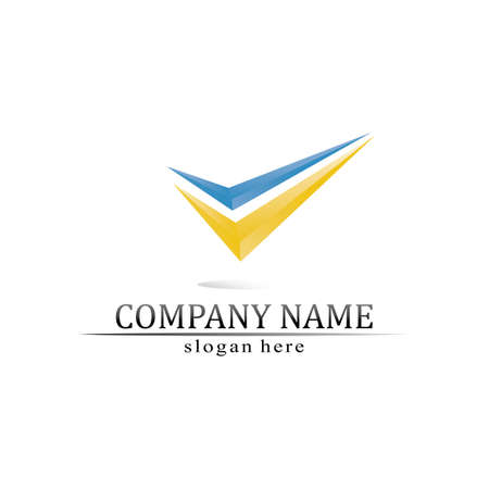 Business Finance  template vector icon designのイラスト素材