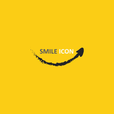 smile icon  vector design happy emoticon Business, funny design and vector emoji happiness.のイラスト素材
