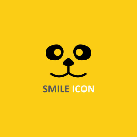 smile icon, smile, logo vector design happy emoticon Business, funny design and vector emoji happinessのイラスト素材