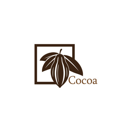 chocolate   and cocoa icon and vector design nut and nut deliciousのイラスト素材
