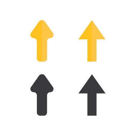 Arrow vector illustration icon Logo Template design