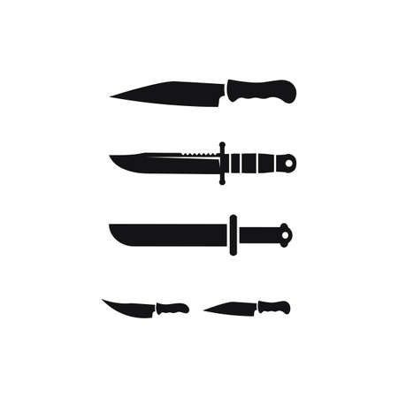 knife and Chef kitchen icon vector Cutlery Kitchen utensils symbol for cooking design logoのイラスト素材