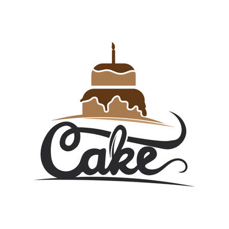Cakes and Bakery icon logo design food vector bread vector, and symbol and icon foodのイラスト素材