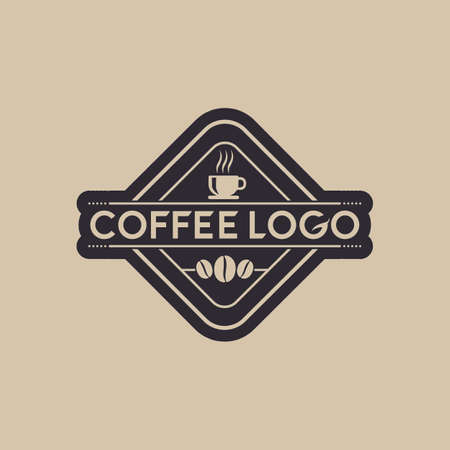 Coffee cup Logo Template vector icon designのイラスト素材