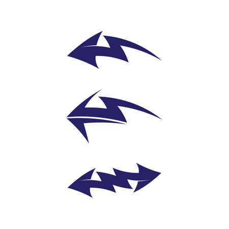 Arrow and faster vector illustration icon Logo Template designのイラスト素材