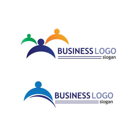 Logo type vector design business, company, identity, style icon logo creativeのイラスト素材