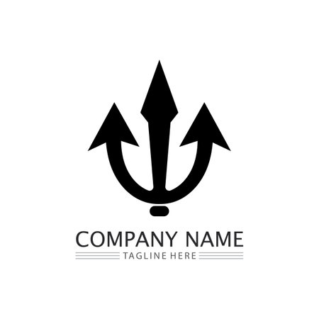 Abstract shield bull logo, horn badges logo iconのイラスト素材