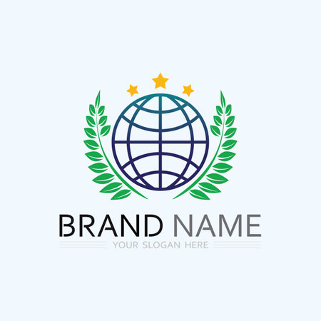 Business icon and logo design vector graphicのイラスト素材