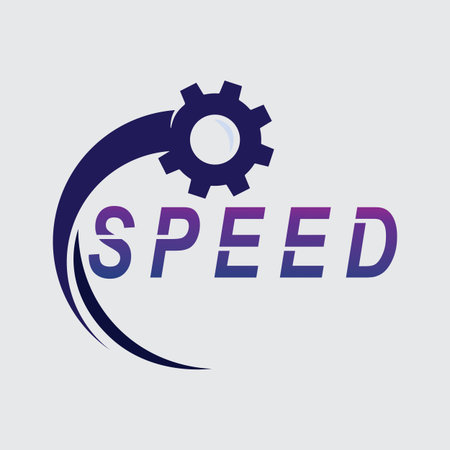 Speed and sport design, silhouette speedometer symbol icon vector,speed Auto car Template vector...