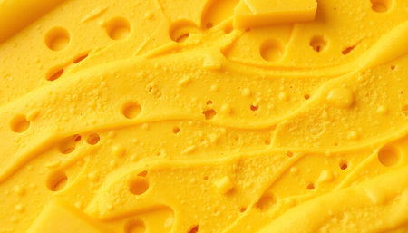 cheese texture and splash cheese design delicious illustrationの素材