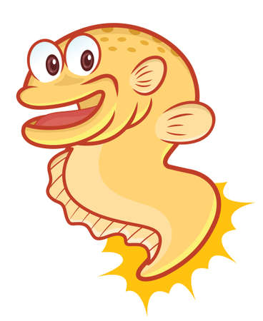Electric Eel Cartoon Royalty Free Vector Graphics