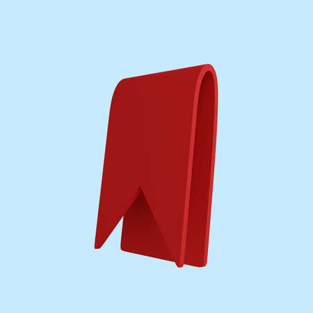 3d illustration of marker book iconの写真素材