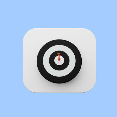 3d illustration of element user interface ui simple icon