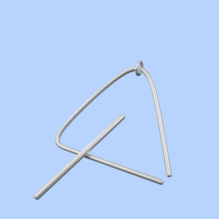 3d illustration of simple object music instrumental