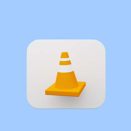 3d illustration of element user interface ui simple iconの写真素材