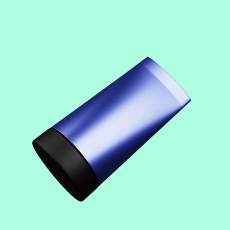 3d illustration simple icon beauty object face washの写真素材