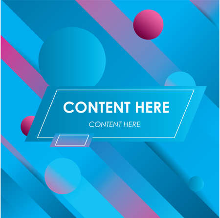 Modern colored poster for sports. Vector illustrationのイラスト素材