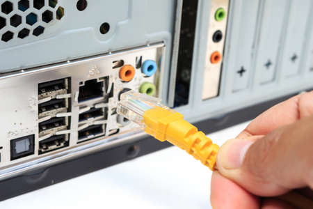 Internet access on white background