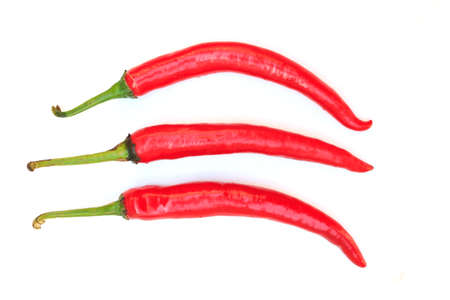 pepper on white background
