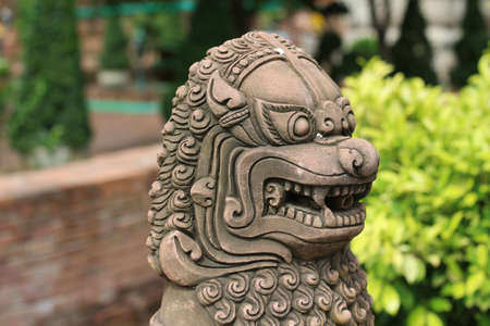 Ancient statues in Thailandの写真素材