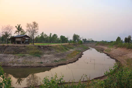 river cabin arid farmの写真素材