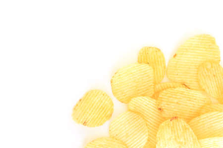 crispy potato chips junk food unhealthy food