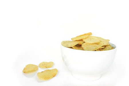 crispy potato chips junk food unhealthy food