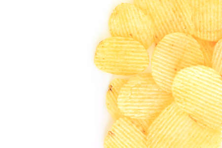 crispy potato chips junk food unhealthy food