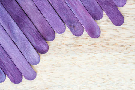 purple wood fence plank texture backgroundの写真素材