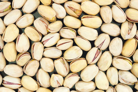 heap pistachios full texture background.