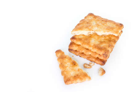 Heap Cracker square broken on white background.