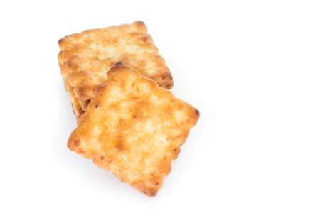 Heap Cracker square on white background.の写真素材