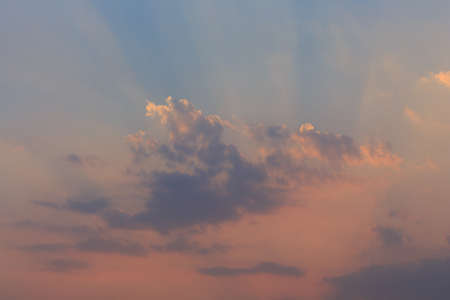 sunset sky clouds horizon background