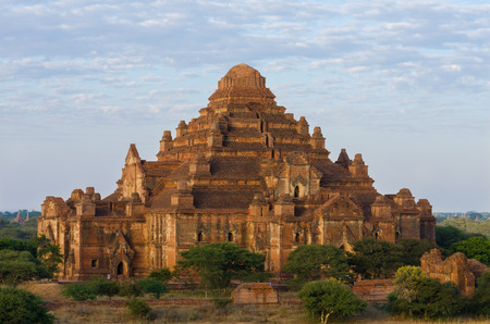 Dhammayangyi temple The biggest Temple in Bagan (Pagan) at sunset, Myanmar