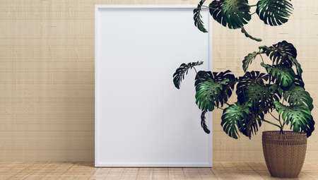 Power from nature and environmental friendly, 3D illustrations rendering