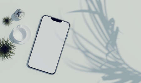 Power from nature and environmental friendly, 3D illustrations renderingの写真素材
