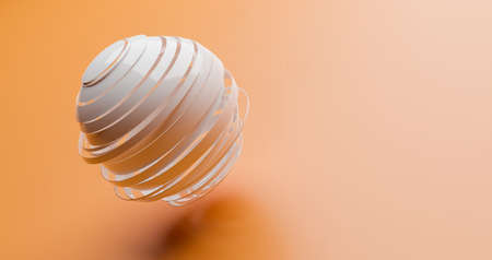 3D Store front design at night scene, 3D illustrations renderingの写真素材