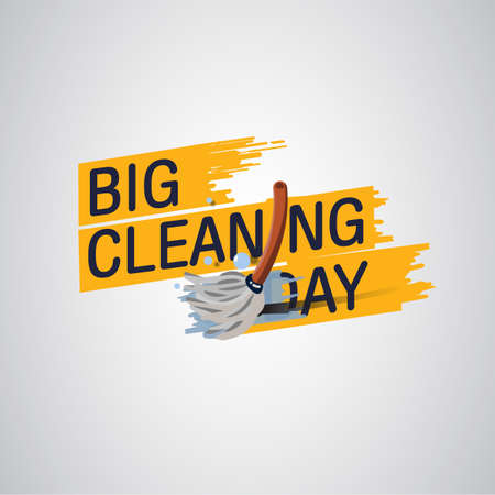 Cleaning Logo - Vector Illustrationのイラスト素材