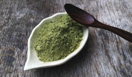 Green Tea Powderの写真素材