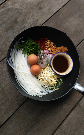 Pad Thai Ingredientの写真素材