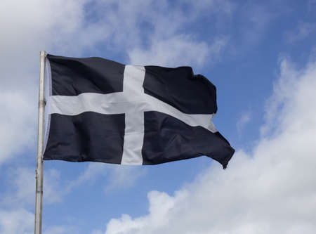 Cornwall Flagの写真素材