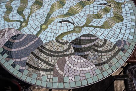 Mosaic Table Topの写真素材