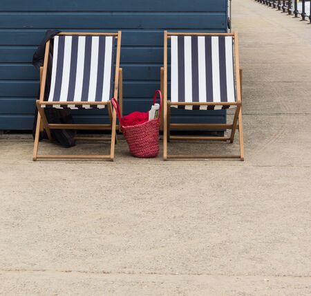 Deckchairs on the Promenade
