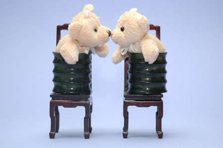 bear picture, good for wallpaper  and gift paperの写真素材