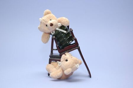 bear picture, good for wallpaper  and gift paperの写真素材