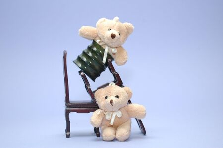 bear picture, good for wallpaper  and gift paperの写真素材